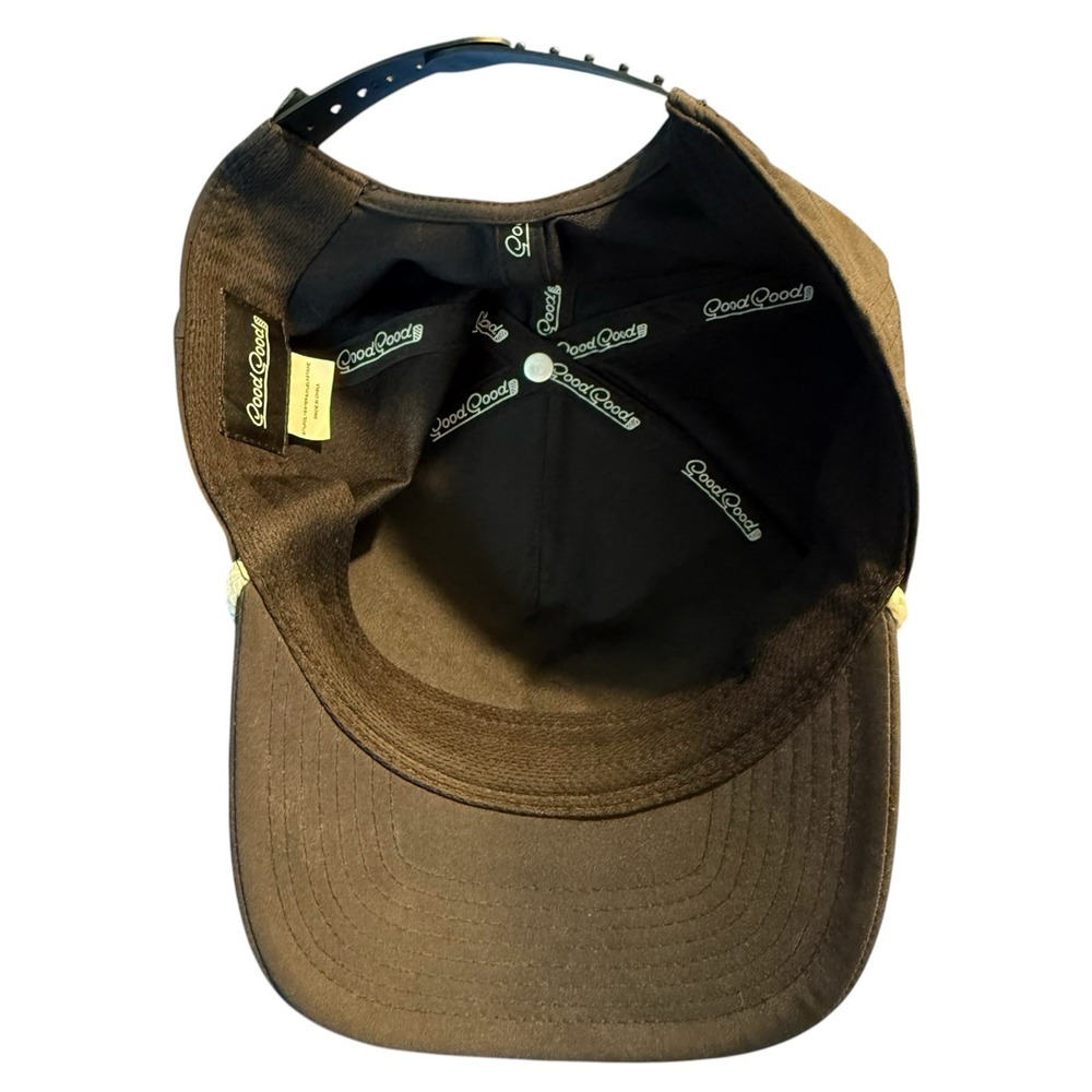 Good Good Golf Hole In One Rope 5 Panel Hat Snapback - Black/White - Picture 5 of 6
